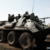 Высадка воздушного и морского десанта в ходе тактического учения с бригадой морской пехоты Тихоокеанского флота (Приморский край) - 3