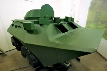 Тренажер бронетранспортера БТР-82А (Внешний вид) Тренажер бронетранспортера БТР-82А (Внешний вид)