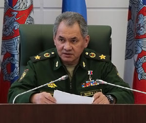 По сообщению главы Минобороны РФ Сергея Шойгу